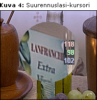 Suurennuslasi-kursori